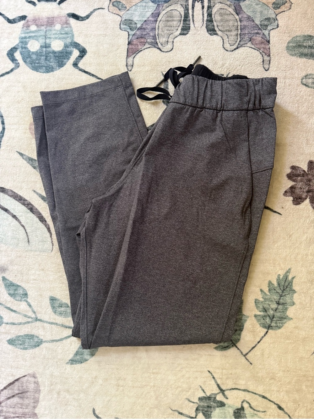 Gray lululemon Drawstring Jogger Pants
